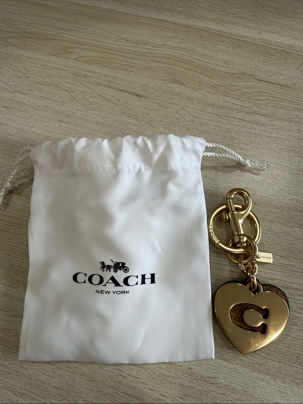 COACH Hearts Key Ring
In Signature Canvas